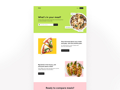 Delivery service website address calories color design food health ingredients location meal meals nutrition plan planning product site simple site ui web web design website design