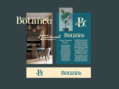 Botance Branding Apartments branding clean concept graphic design logo simple