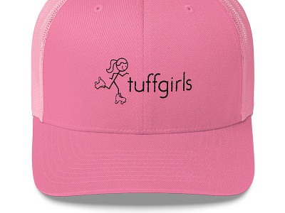 TUFFGIRLS Rollerderby Trucker Hat girlsports hat rollerderby rollerskate truckerhat tshirt tuffgirls