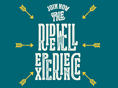 Ridewell Typeface features old opentype rough round serif type typography vintage wood