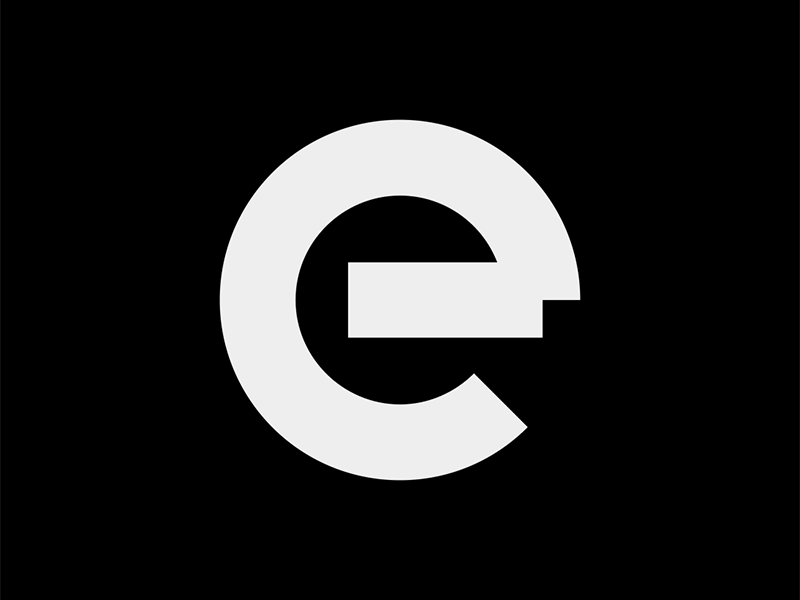 36 Days of e 36daysoftype 36daysoftype07 animation e geometric graphic design letter motion design motion graphic motion type typography