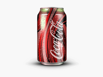 Coca Cola Packagin animation cans coca cola coca cola zero coke concept custom diet coke graphic design illustration packaging