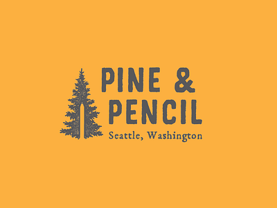 Pine & Pencil branding logo