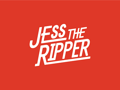 Jess The Ripper branding logo