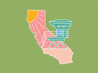 California's Off Duty illustration
