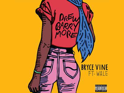 Drew Barrymore by Bryce Vine