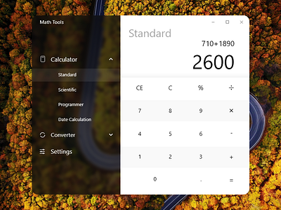 Daily UI Challenge #004 — Calculator