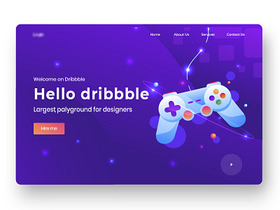 Welcome shot 2019 design trend design flat homepage illustration landing page ui ux web website