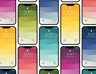 iPhone Wallpaper Pack abstract background colors gradient illustration ios ios14 ios15 iphone minimal package phone smartphone wallpaper wallpapers