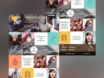 Lookbook webdesign
