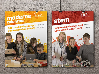School Posters branding college graphics poster posters project school typography