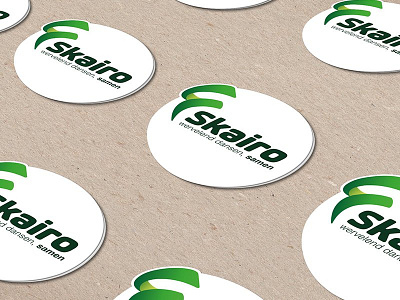 Stickers - Skairo branding dance design graphic design graphics green logo print sign sport stickers