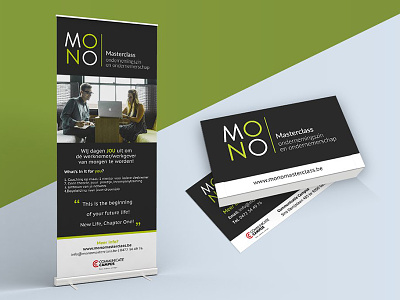 Mono Masterclass branding class corporate identity education logo masterclass