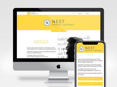 Nest Graphic Design New Logo