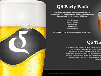 Q5 beer brand design