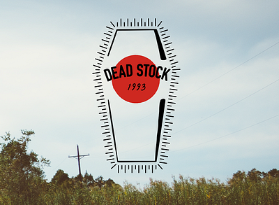 Dead Stock 1993 Logo brand identity branding digital digital illustration illustration tattoo vintage visual identity