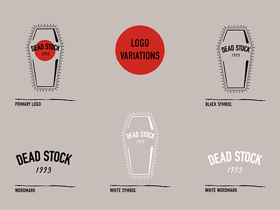 Dead Stock 1993 Logo Variations