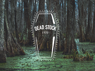 Dead Stock 1993 Logo in White