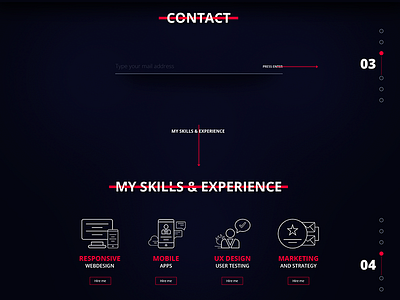 Freelancer website is coming contact desig experience freelance onpage singlepage site skills web wedesign