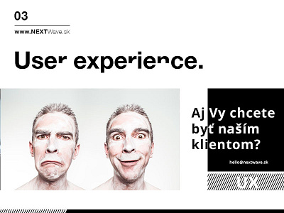 User experience by NEXTWave ad advertising experience facebook next nextwave user ux