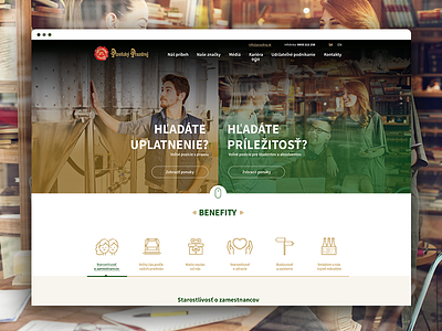 Pilsner HR beer concept design homepage humanresource illustration landing page visual website