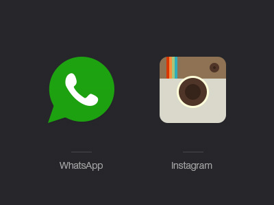 Social Icons icons instagram psd social whatsapp
