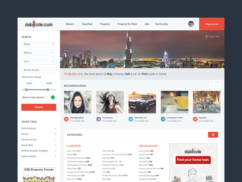 classified-design-by-tahir-on-dribbble