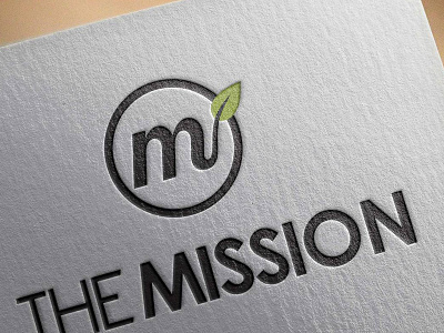 The Mission brand identity branding church logo design