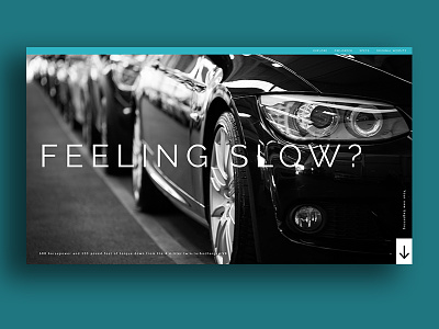 BMW M5 Landing Page UI test abstract bmw cars graphicdesign homepage landingpage minimalistic ui ux web webdesign