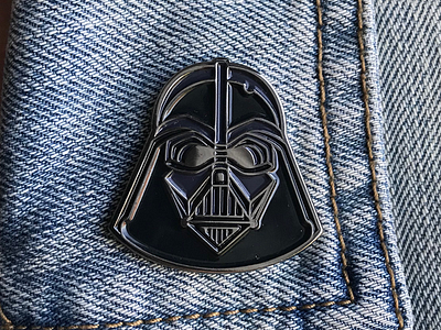 Darth Vader Soft Enamel Pin apparel darth vader denim geek pin pincultureco soft enamel star wars