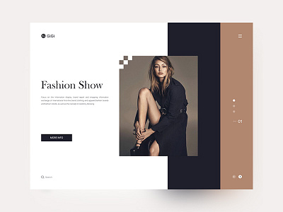 Fashion show fashion ui web