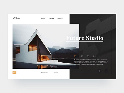 Future studio web interface design design interface studio ui web