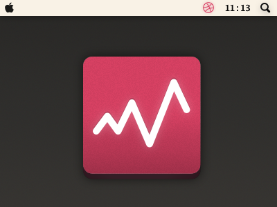 Status Bar Notifier dribbble app icon menubar notifier xcode