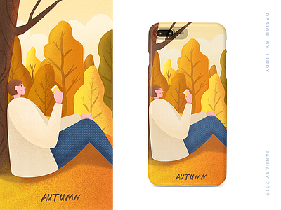 Autumn design illustration ui