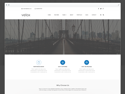 Velox PSD Freebie design free psd template ui web