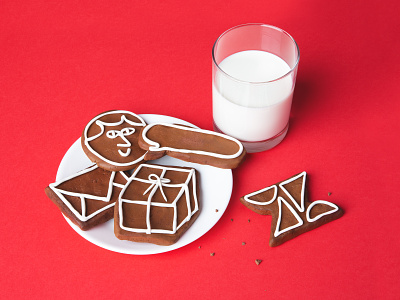Break the icing cookies gingerbread holidays icing marcus oakley milk red zendesk