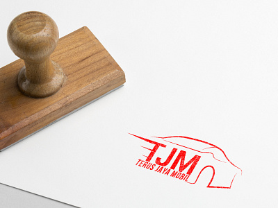 Automotive Logo Design - Rubber Stamp