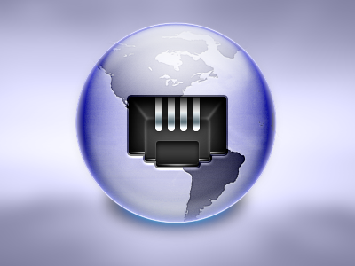 Server ethernet globe lan server
