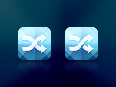 Shuffle Choice 114 app icon icons ios iphone retina shuffle