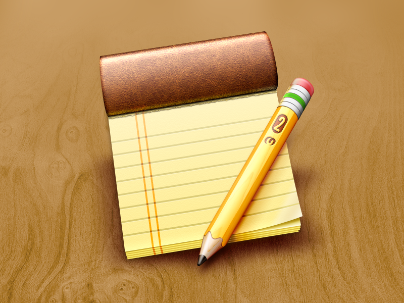 Notepad by Wil Nichols on Dribbble