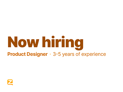 Now Hiring! career careers hiring job jobs mid level product design