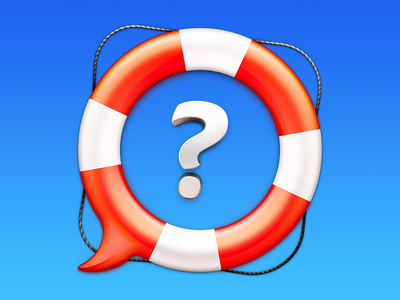 Answers answer answers app application aqua buoy faq icon icons mac support