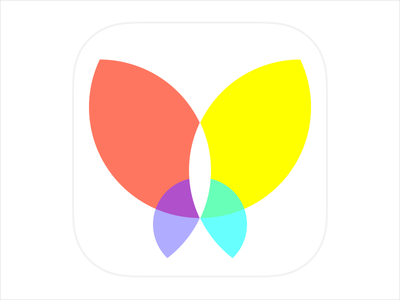 Flaunt app butterfly flaunt icon ios logo