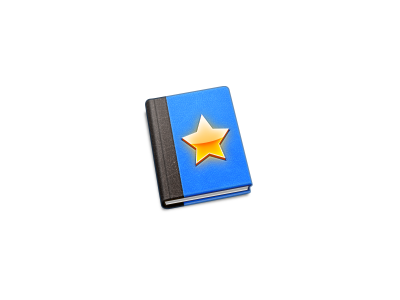 Favbook 128 book desktop dock favorite icon icons log mac osx retro tiger