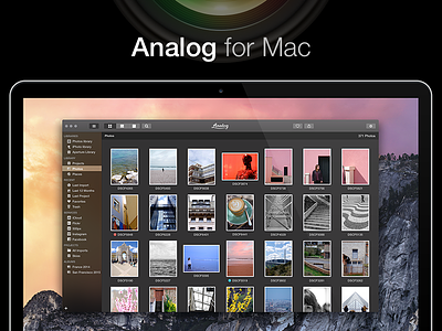 Analog Desktop album analog desktop mac management osx photo photography