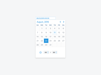Date And Time Picker calendar date inteface jqueryui picker table time ui web widget