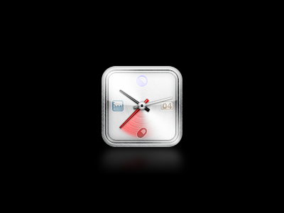 Tracker 114 clock ios iphone retina springboard time
