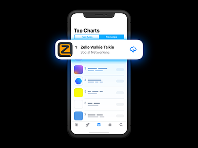 #1 Free App app store apps appstore ios iphone walkie-talkie zello