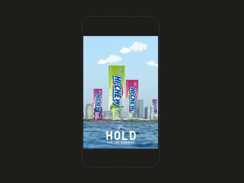 Hi-Chew. Interactive Mobile Ads advertisement aftereffect animation branding candy design gif hichew illustration mobile motion prototype