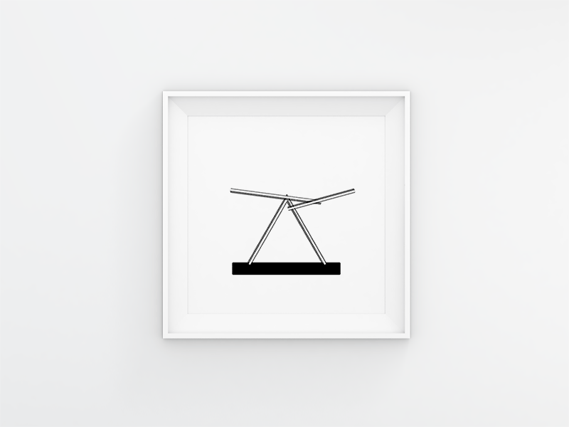 Science II satisfying frame black white and black white tony stark swinging stick swinging iron man vector dribbble desk science toy design modern motion illustration gif animation